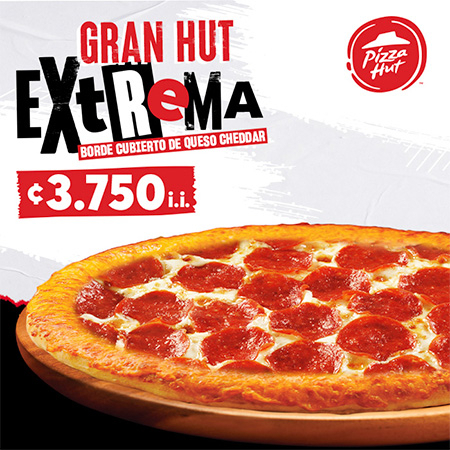 Pizza Gran Hut Extrema de Jamón