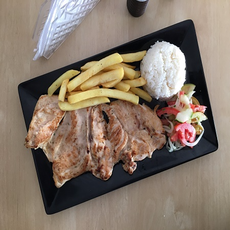 Pechuga a la planca de 250gr+gaseosa 250ml