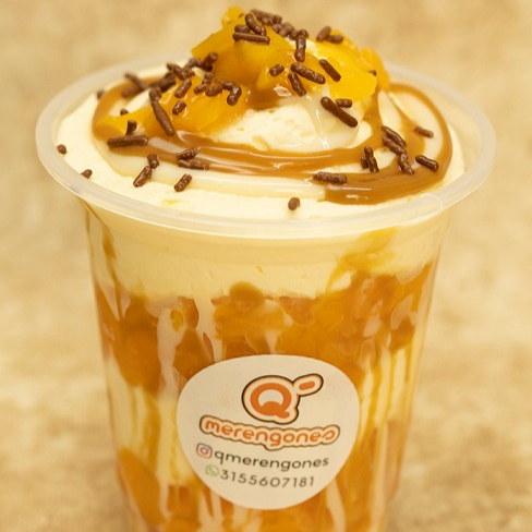 Fruta con Crema