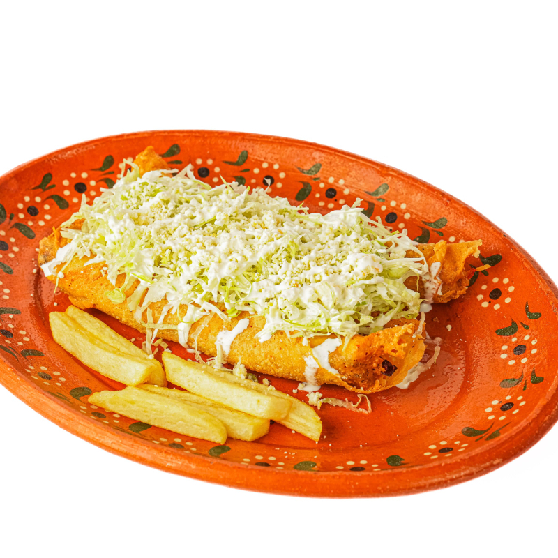 Flauta de Tortilla Raspada