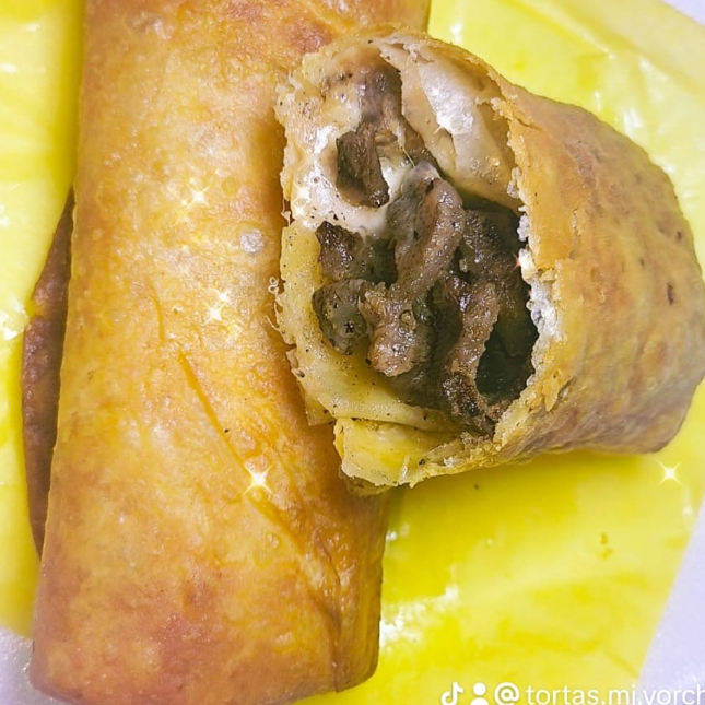 Chimichanga Asada y Queso