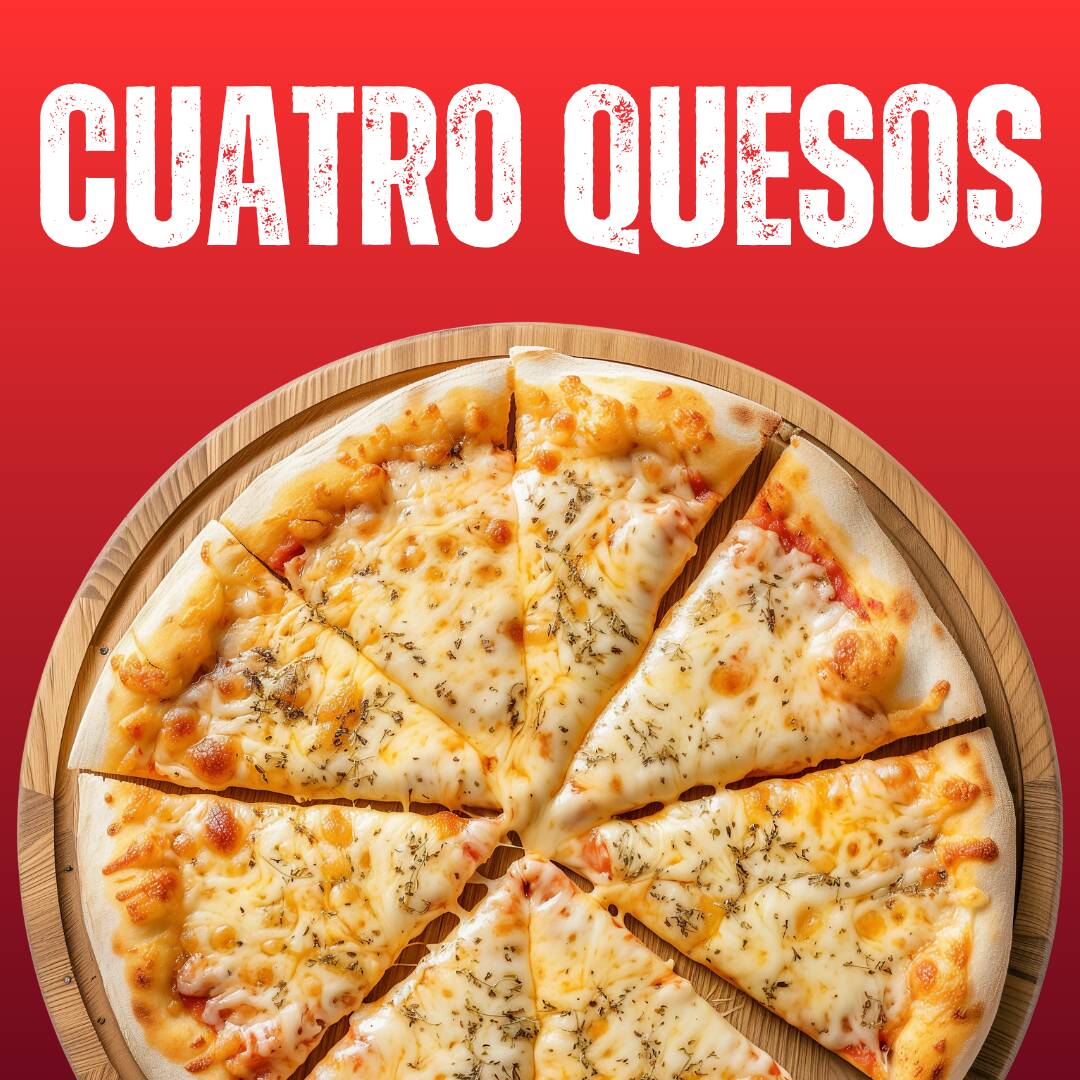 Pizza de Cuatro Quesos