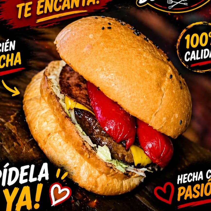 Hamburguesa Salchicha Papas