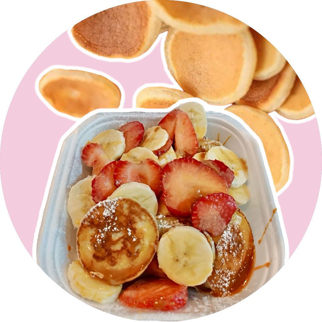 Mini Hot Cakes con platano