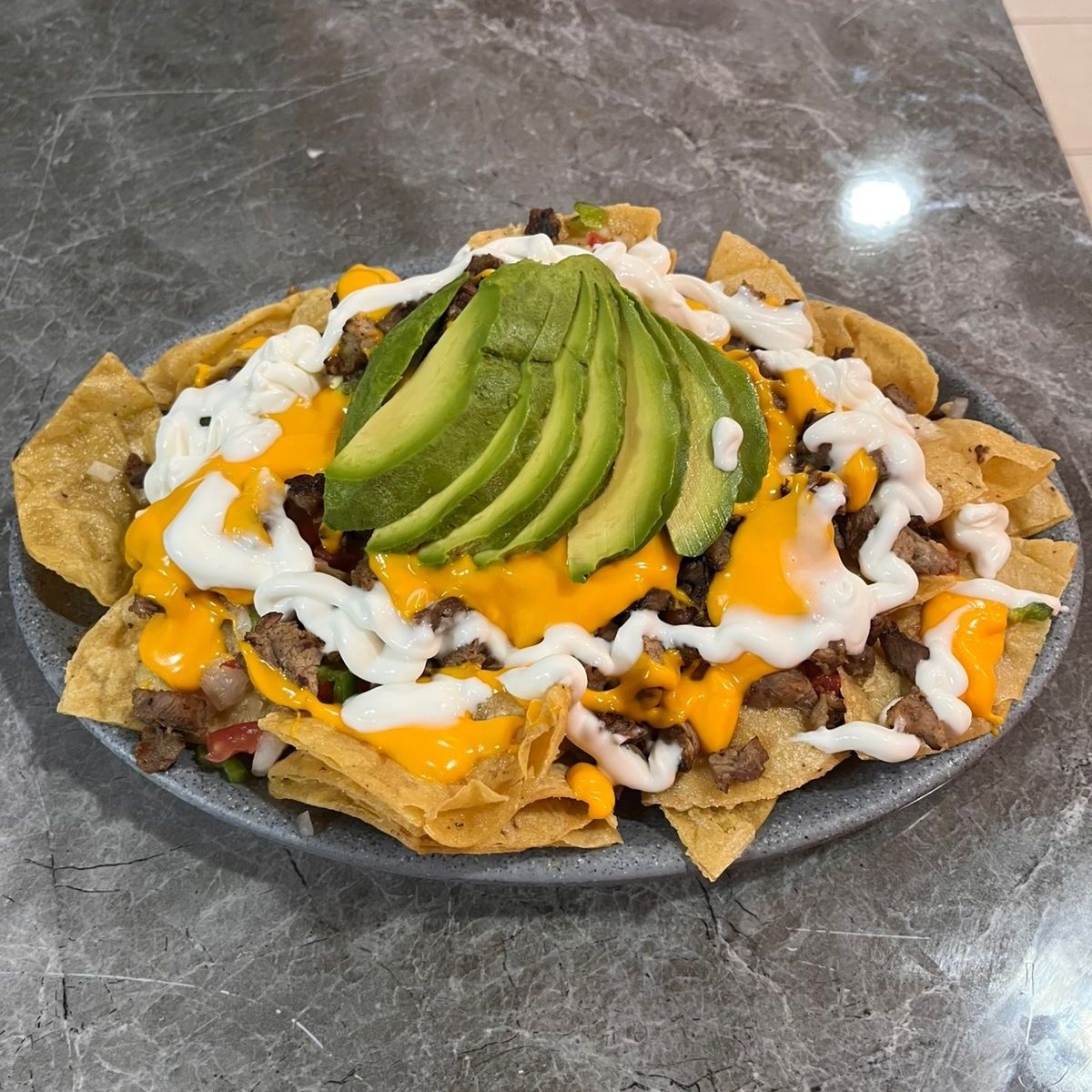 Nachos con carné
