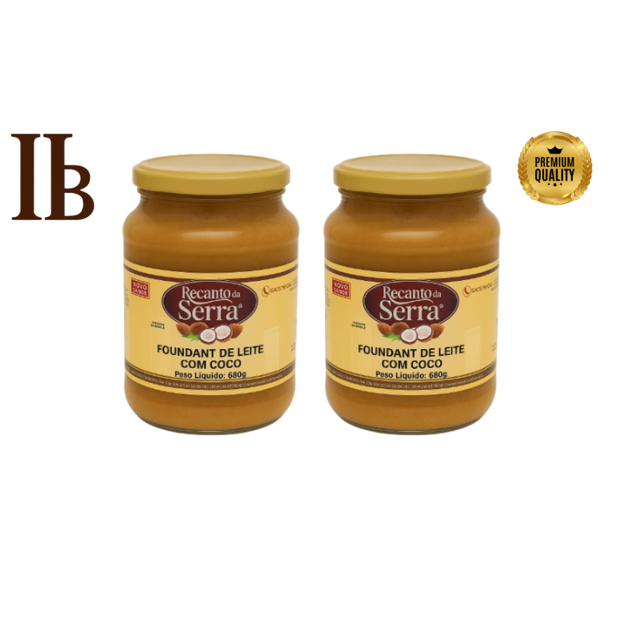 Foundant de Leite com Coco Puro da Roça