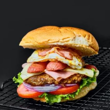 Hamburguesa Especial de Chuleta Ahumada