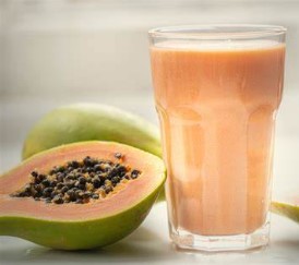 Licuado de Papaya c/avena