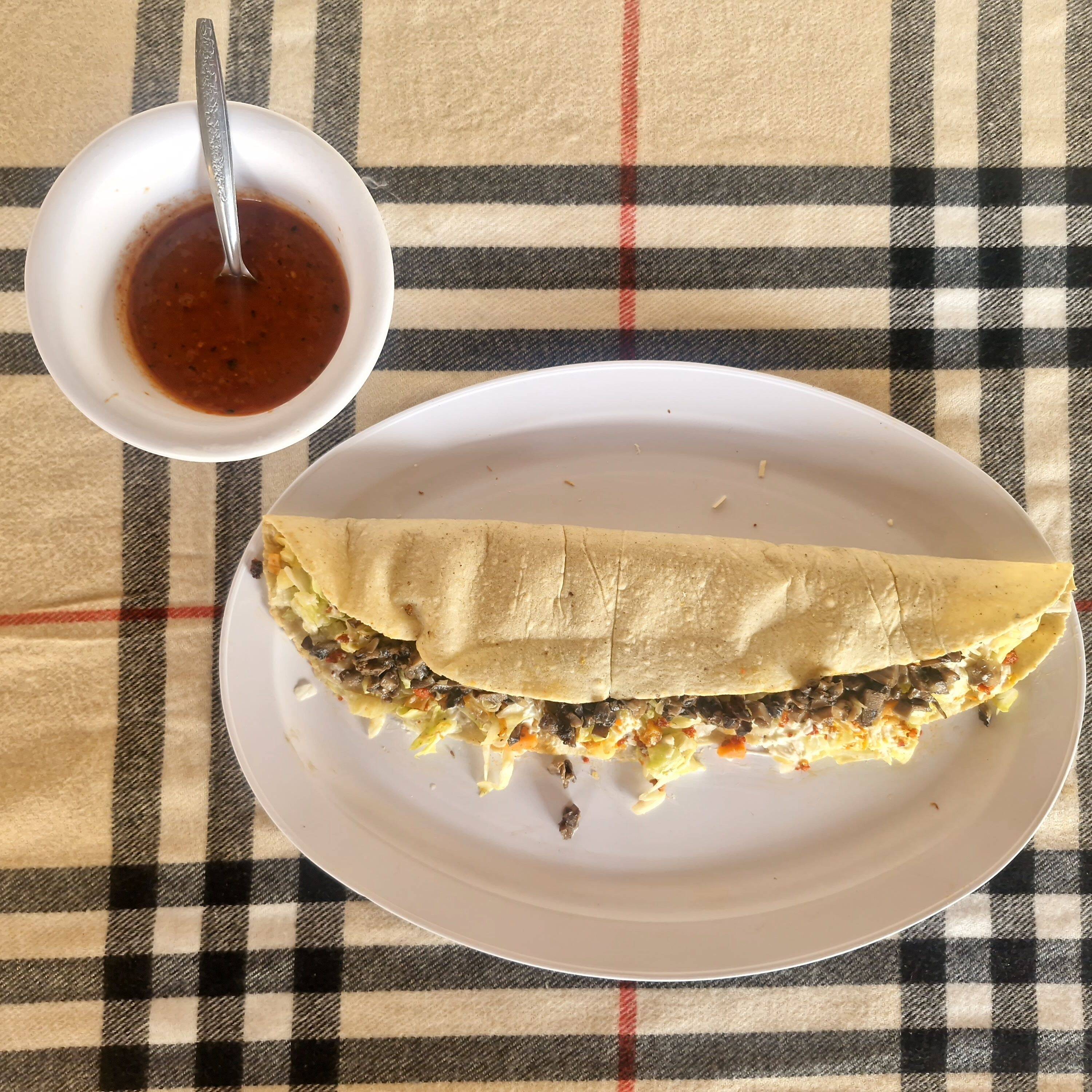 Quesadilla de Flor de Calabaza Gigante