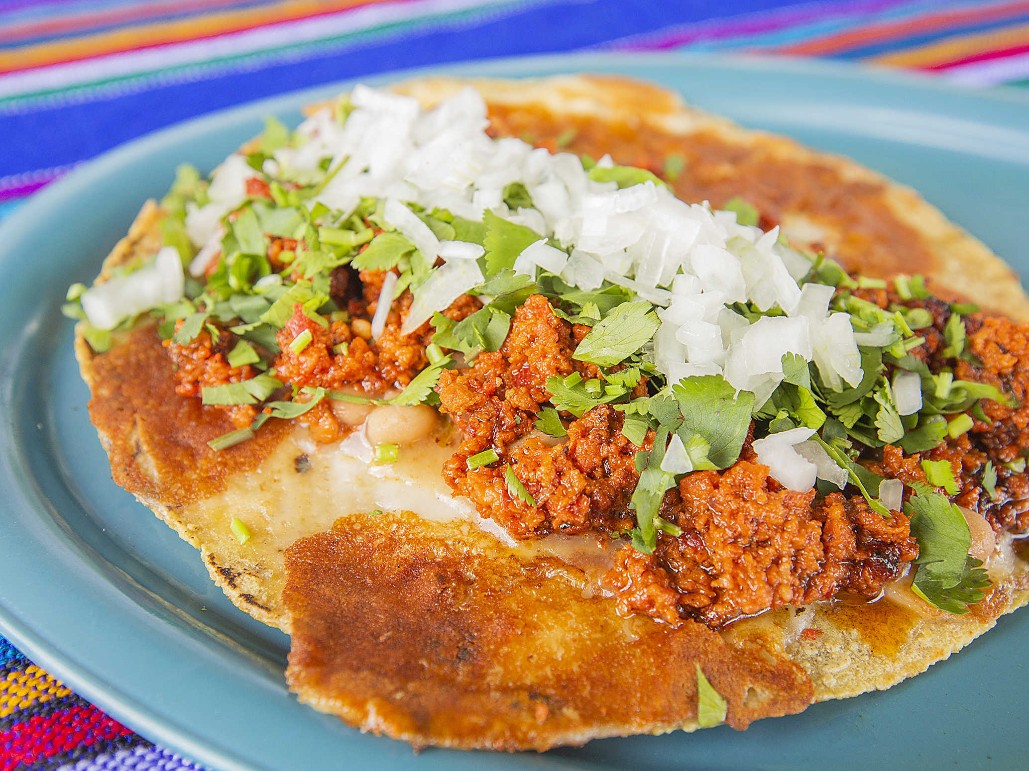 QUESADILLA DE CHORIZO