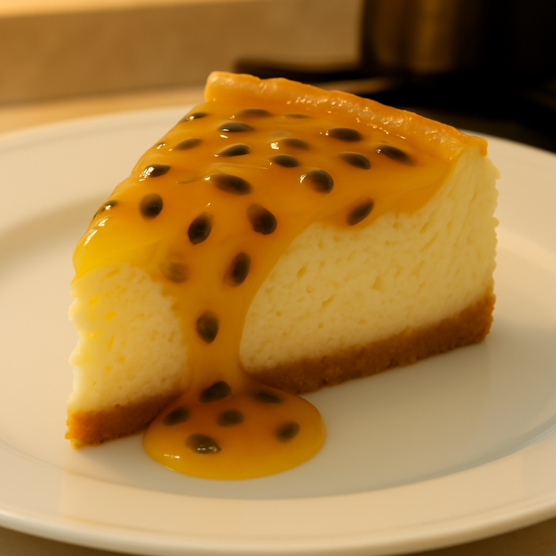 Cheesecake de Maracuya