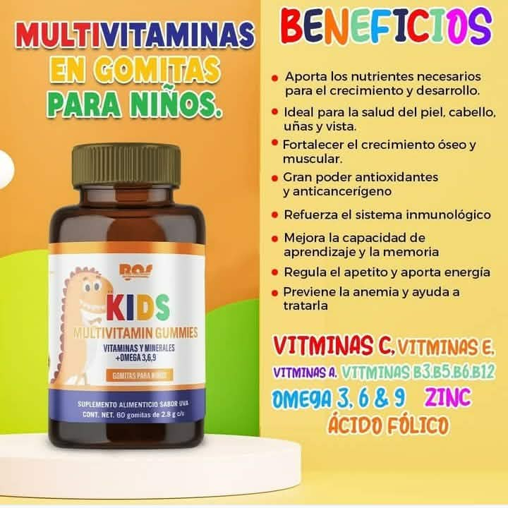 Gomitas para Niños en Forma de Ositos.