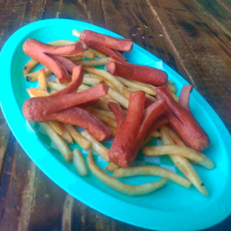 Salchipapas