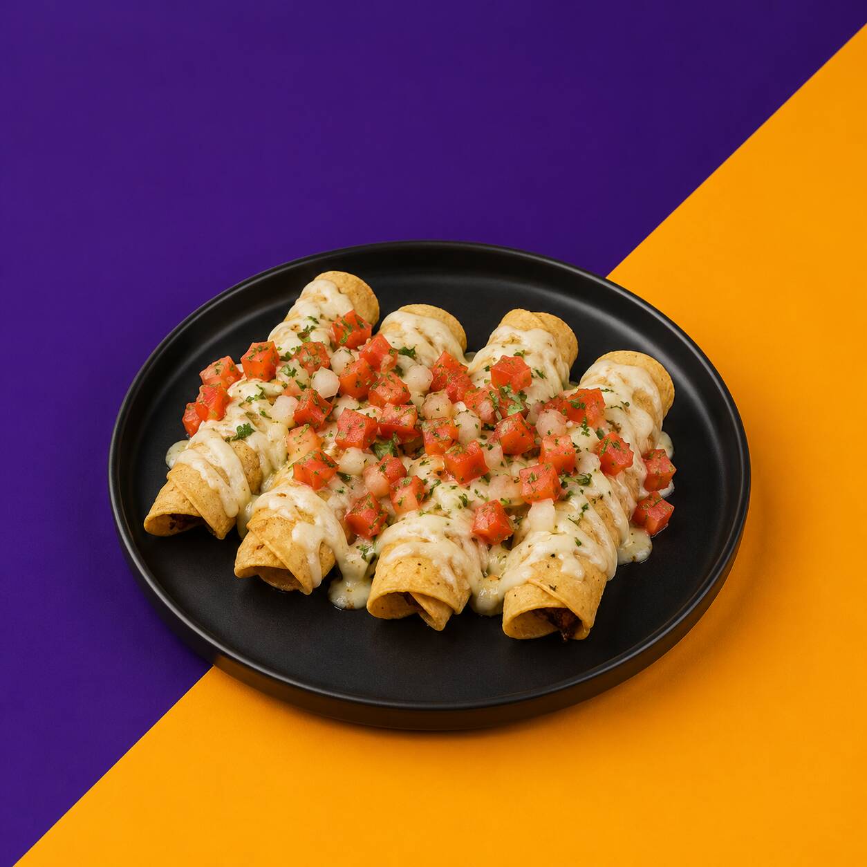 FLAUTAS DOBLE QUESO