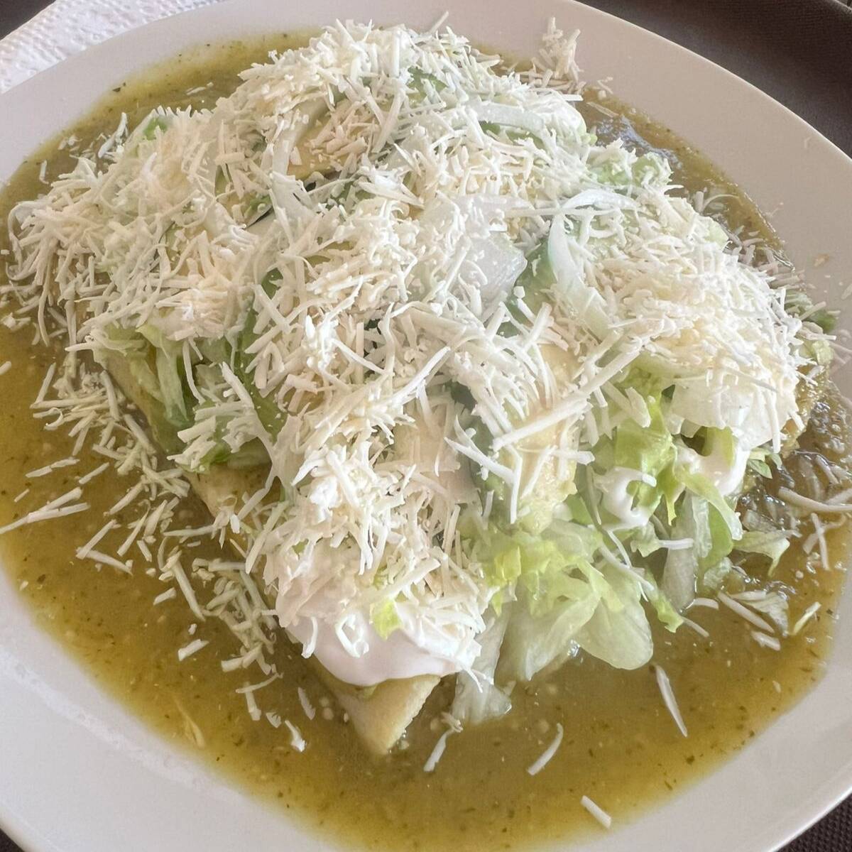 Enchiladas Verdes