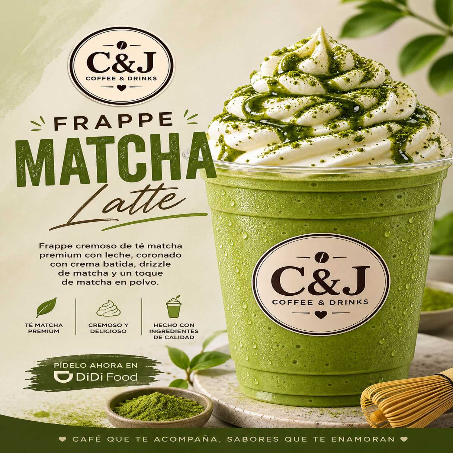 Frappe Matcha