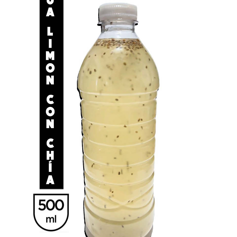Agua de Limón con Chía 500 ml
