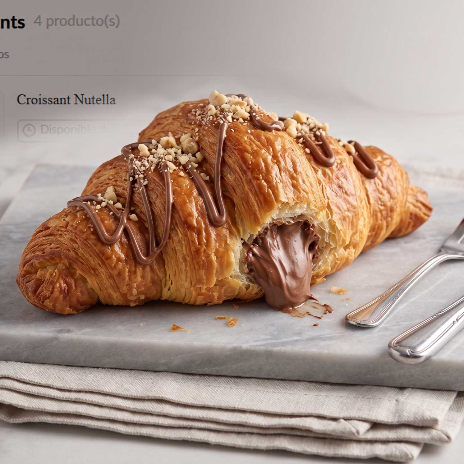 Croissant Nutella
