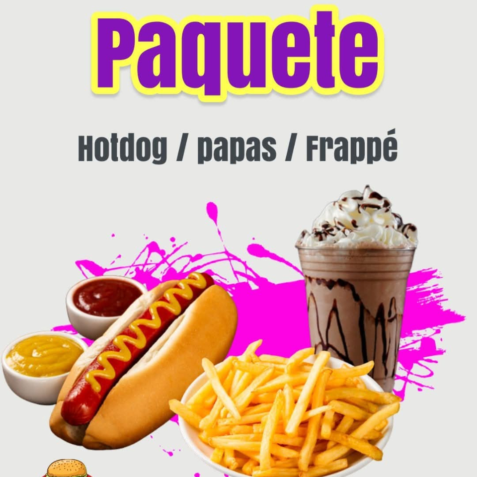 Combo Hot Dog Frappe
