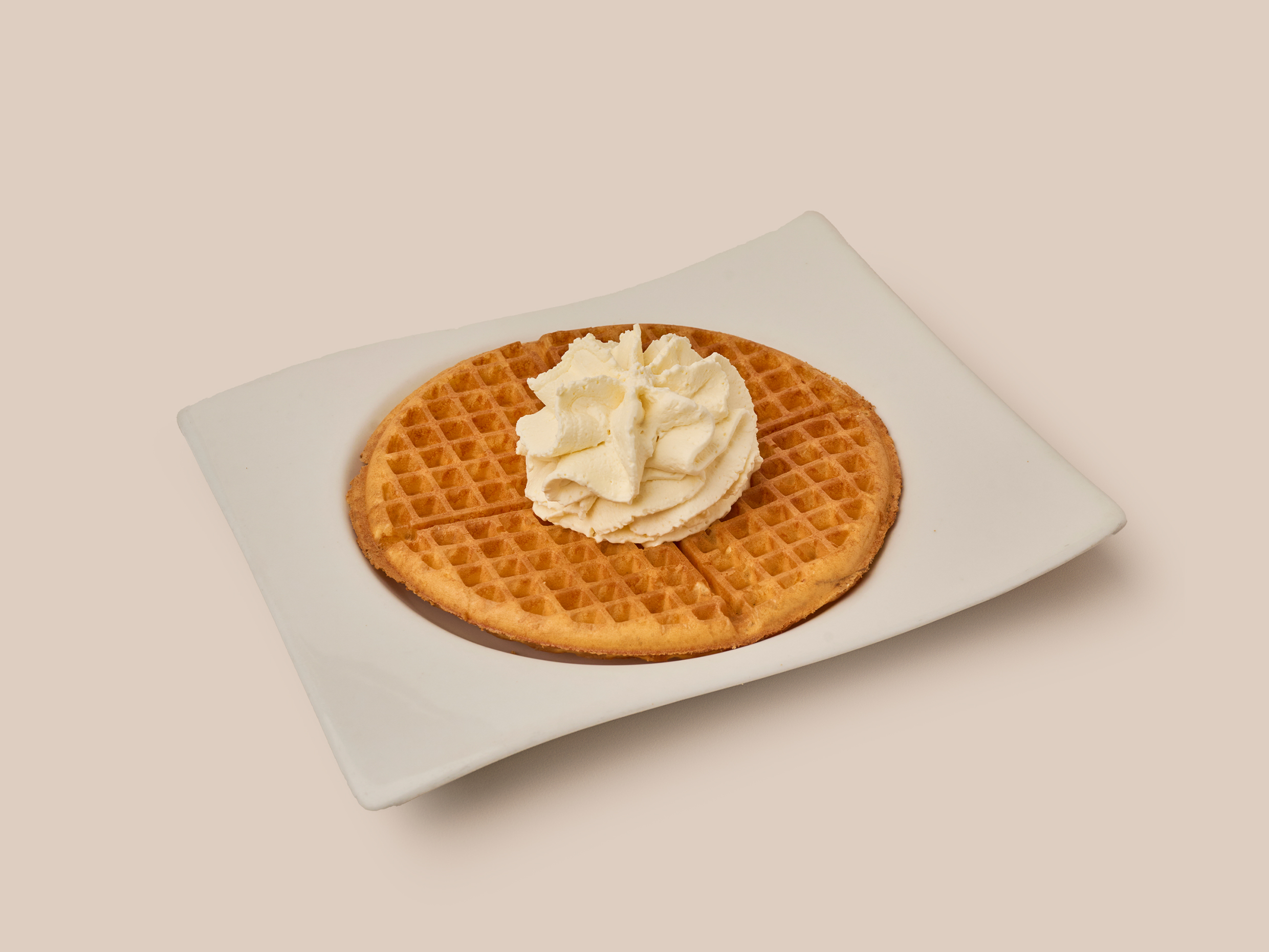 Sencillo con Crema Chantilly