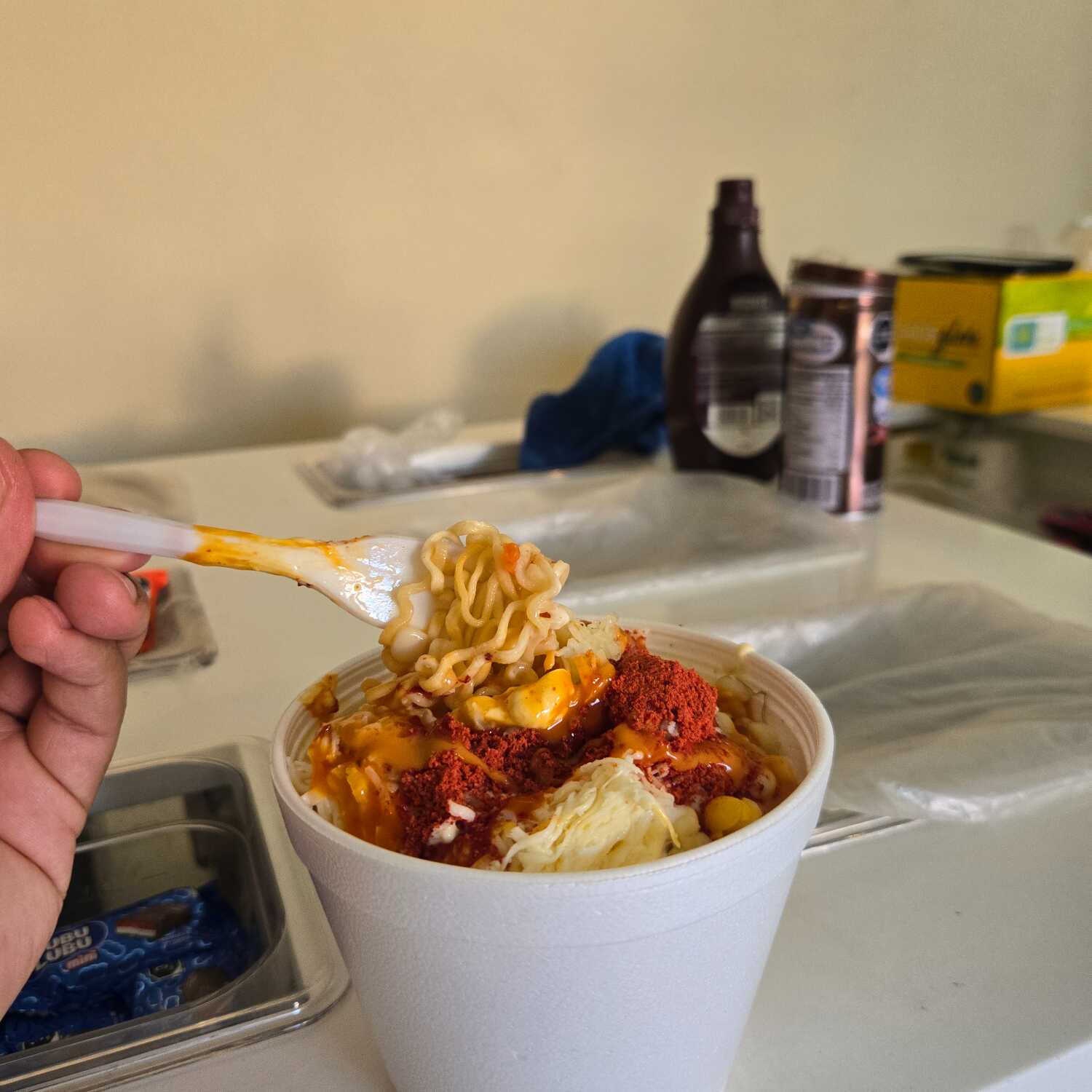 Maruchan Con Elote