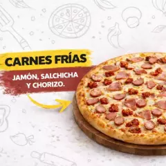 Pizza Grande Carnes Frías