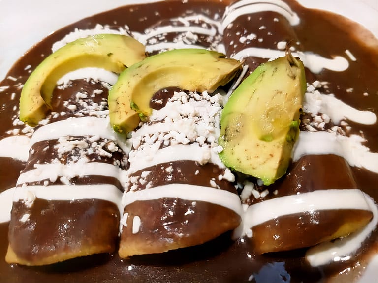 Enfrijoladas