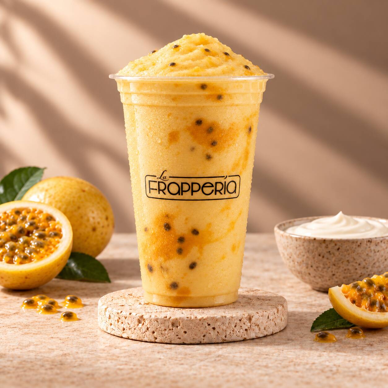 Frapé Maracuyá Yogurt 16 Oz