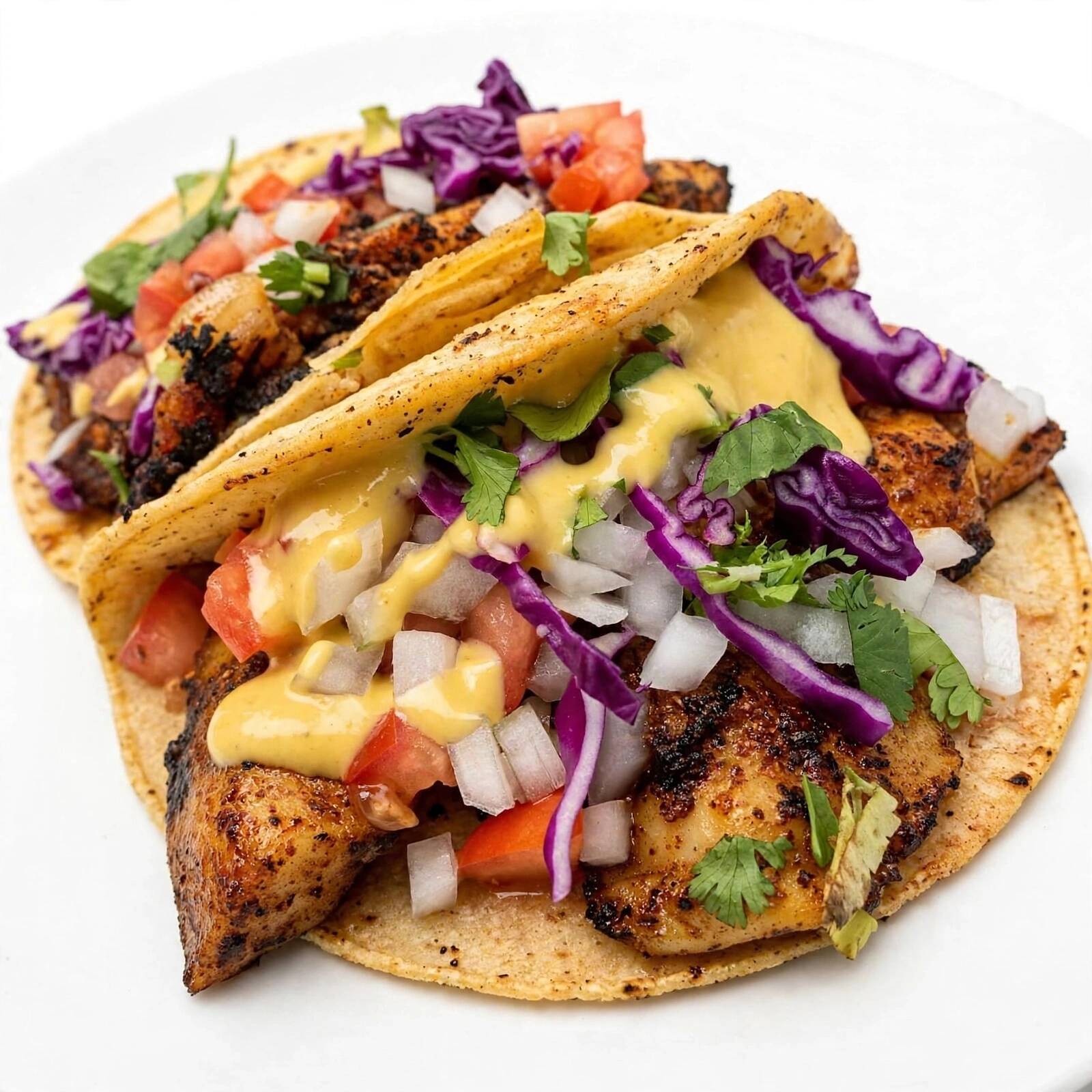 Taco de Pescado Enchilado