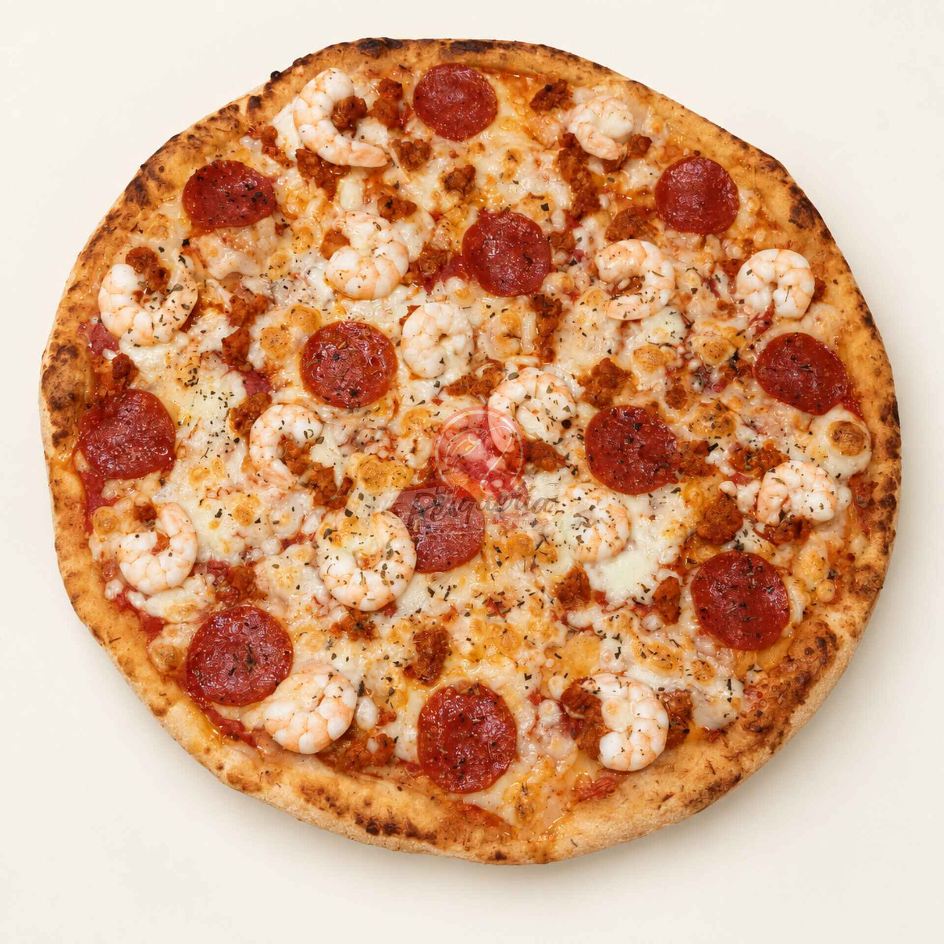 Pizza de Camarón La Tiburona