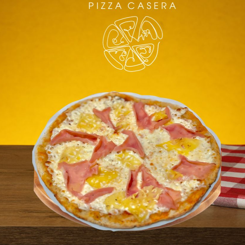 Pizza HAWAIANA 8 Rebanadas