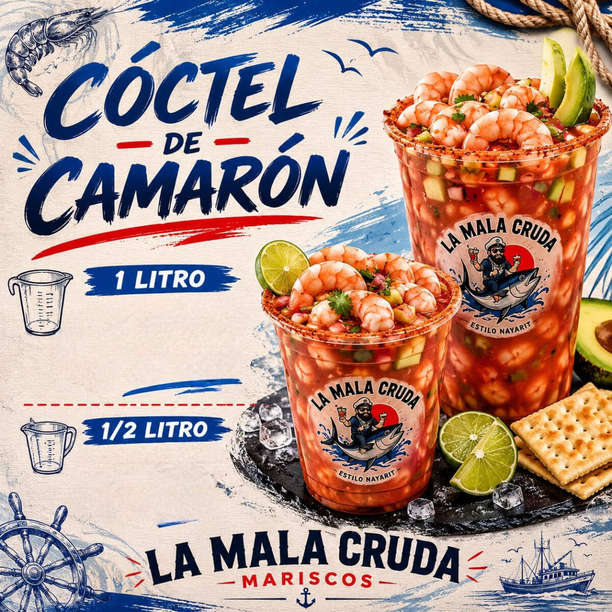 COCTEL DE CAMARÓN 1 LT