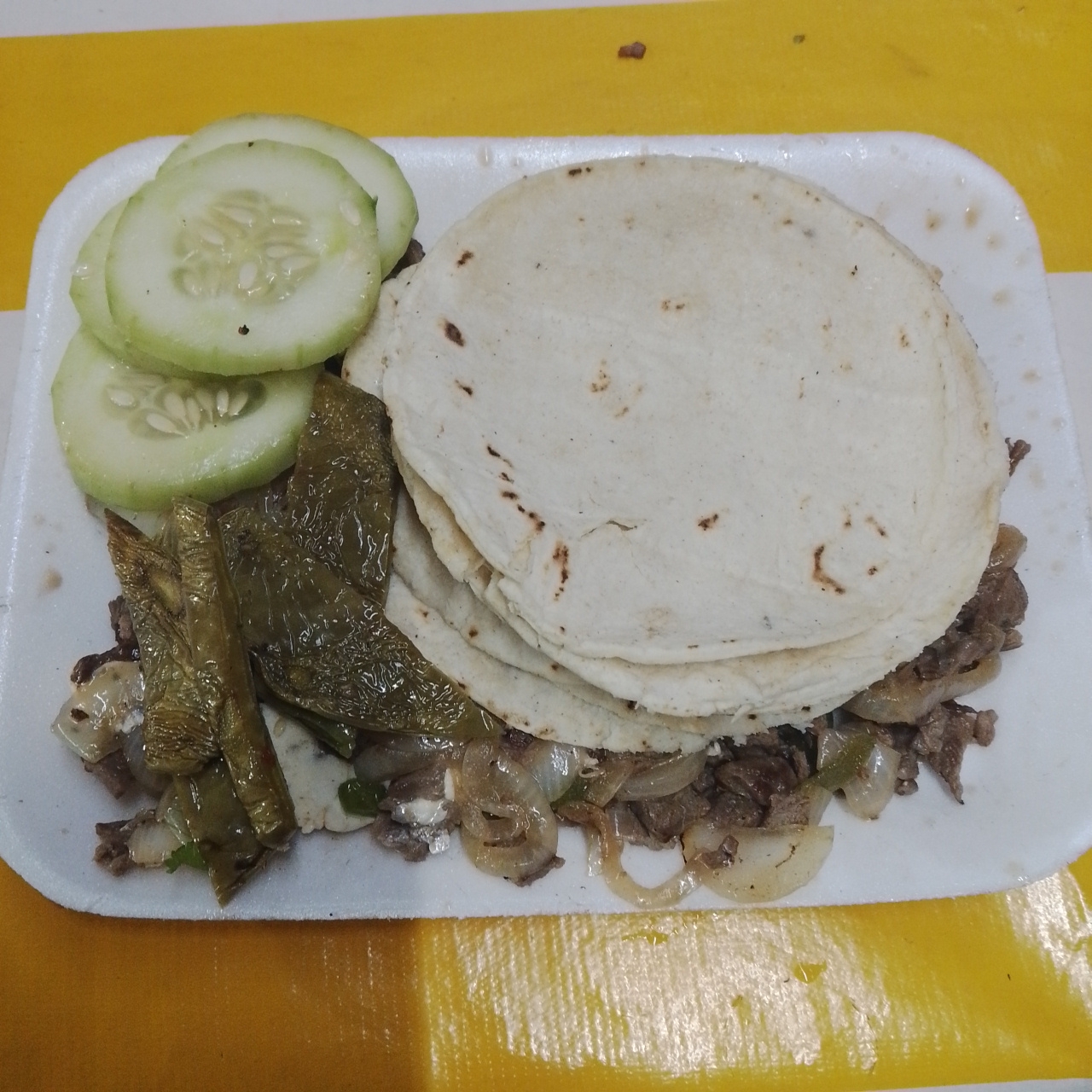 Alambre Bistec