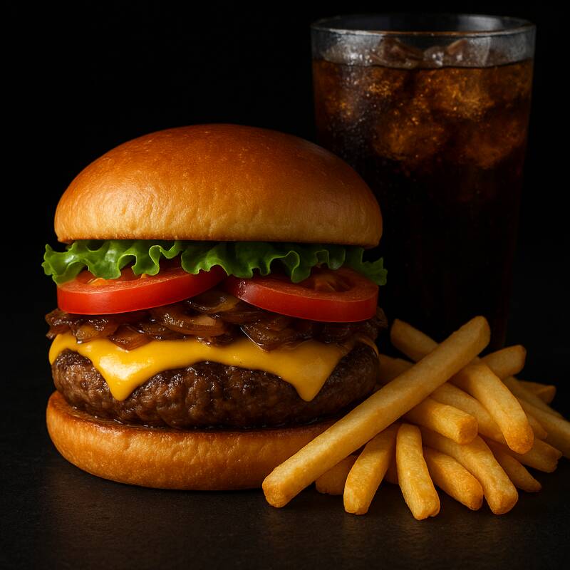 Clásica en combo gaseosa