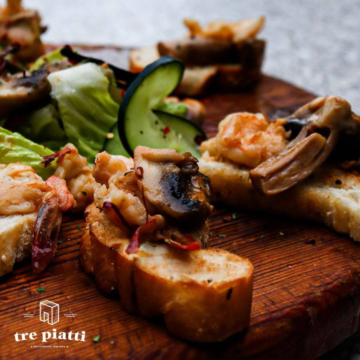 Crostinni De Camarón
