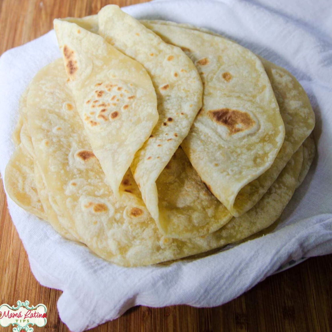 Tortilla De harina Casera