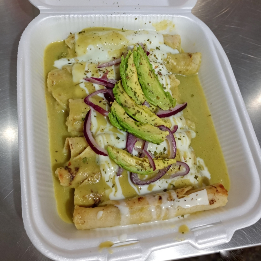 Enchiladas Suizas Verdes