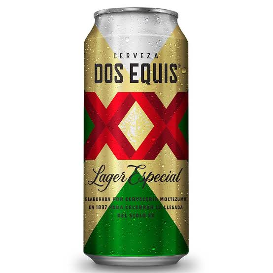 Cerveza Laton Dos Equis Lager 473 Ml