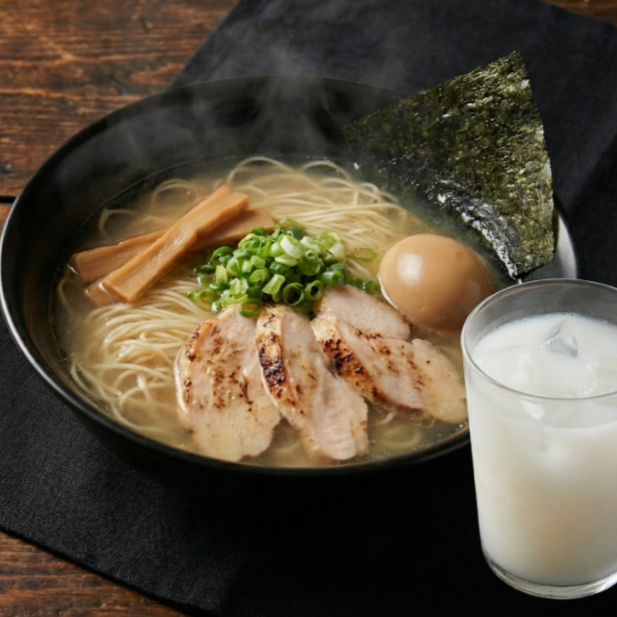 Tori ramen y calpis