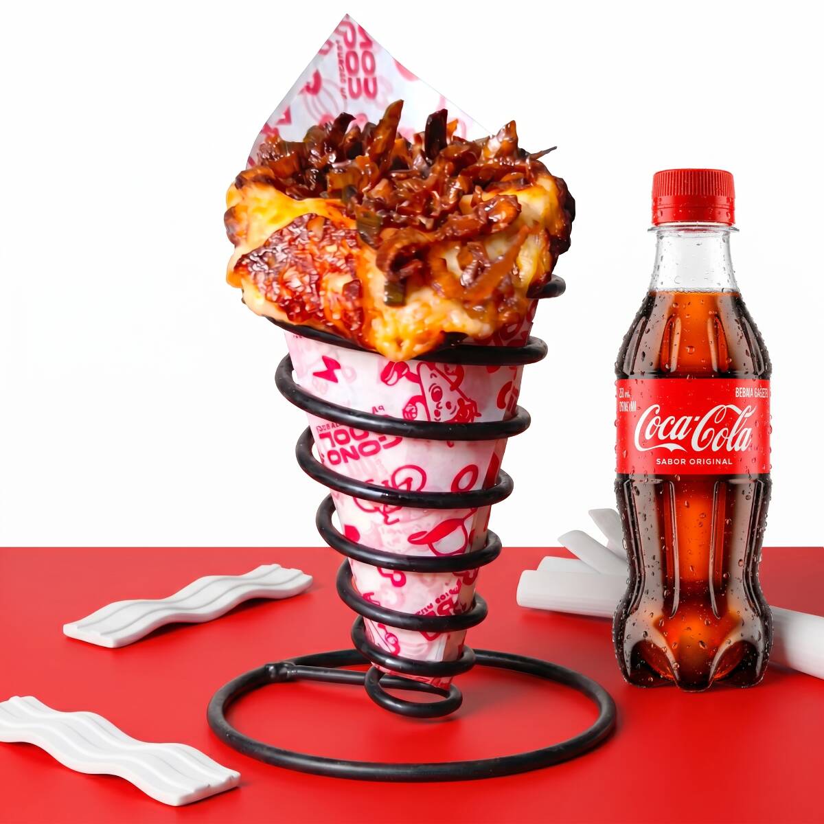 Cono Crunch + CocaCola 250ml