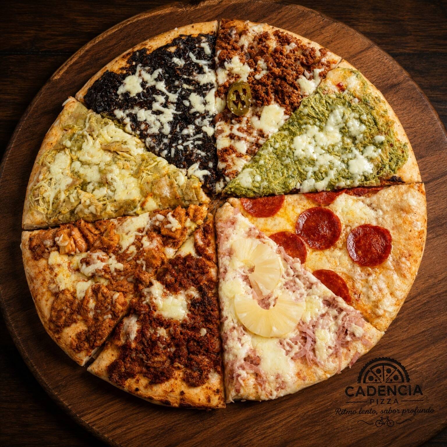 Pizza Experiencia Cadencia 8 Especialidades