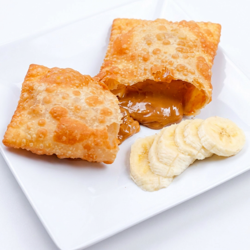 Doce de leite com banana