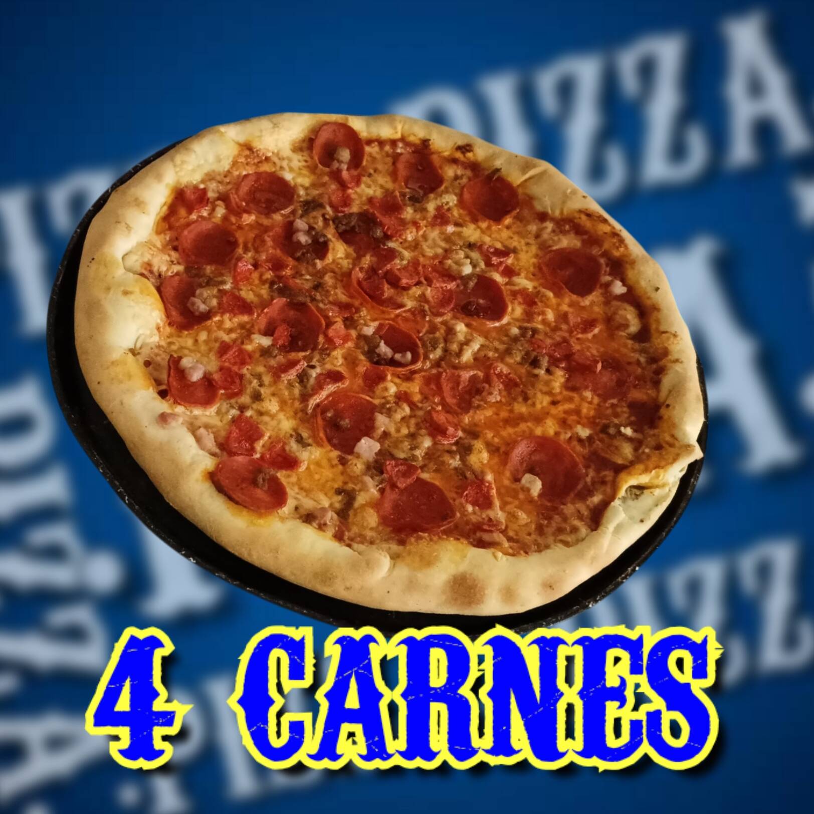 Pizza Grande 4 Carnes