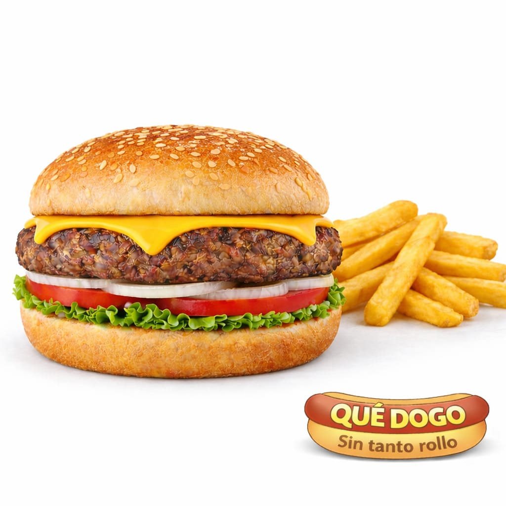 Hamburguesa Clasica + Papas Fritas