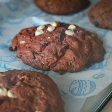 GALLETA DE CHOCOLATE Y NUEZ