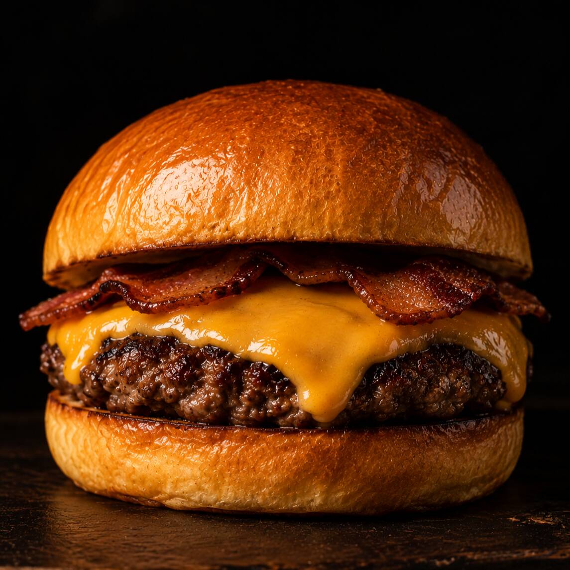 Bacon Cheese + papas