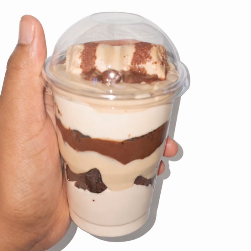 Creme de ninho, brownie creme bueno, Nutella finalizado com bueno