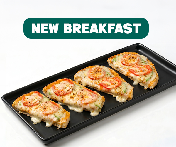 Fresh tomato molletes Grandes