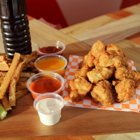Boneless + Bebida
