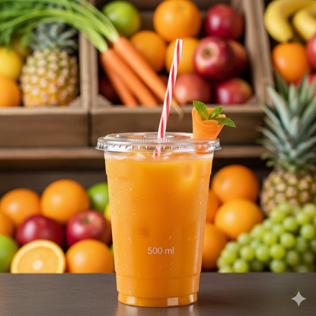 Jugo de Naranja y Zanahoria Grande